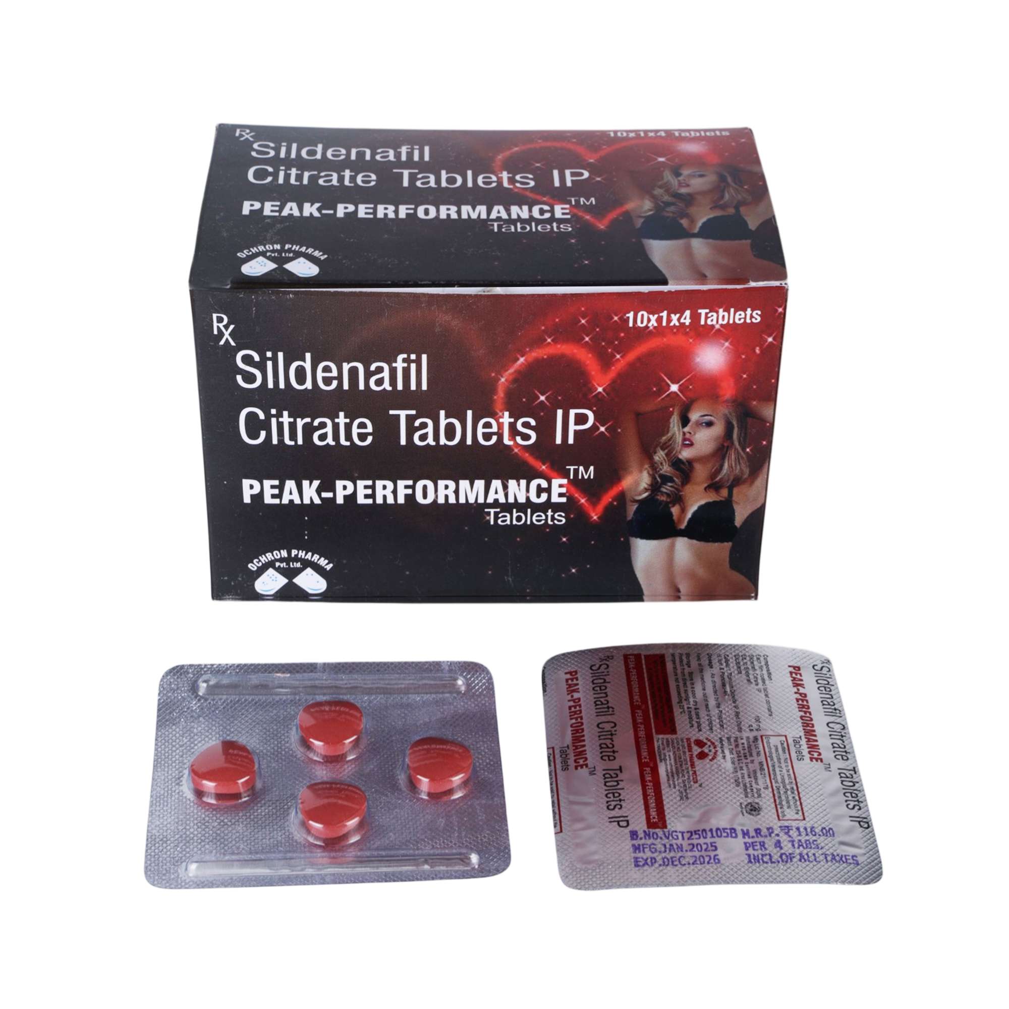 Sildenafil citrate tablets